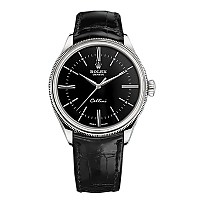 [스페셜오더]ROLEX-롤렉스 첼리니 데이트 스틸 블랙다이얼 시계39mm