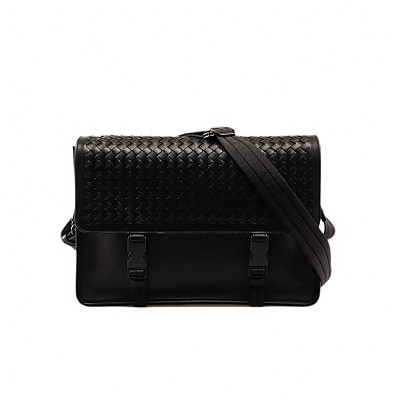 [스페셜오더]BOTTEGA VENETA-548337 보테가 베네타 네로 메리디안 메신저 백