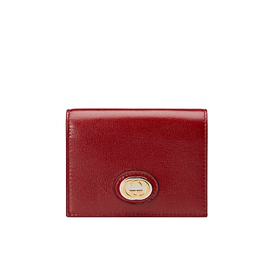 [스페셜오더]GUCCI-598532 6638 구찌 레드 카드 케이스 지갑