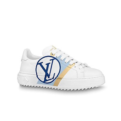 LOUIS VUITTON-1AHOOV 루이비통 화이트 타임 아웃 스니커즈 여성용