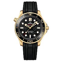 [스페셜오더]OMEGA-#오메가레플리카 씨마스터 다이버 300M 코액시얼 크로노그래프 스틸 블랙 다이얼 시계 44mm