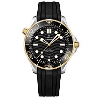 [스페셜오더]OMEGA-#오메가레플리카 씨마스터 다이버 300M 코액시얼 크로노그래프 스틸 블랙 다이얼 시계 44mm