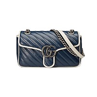 [스페셜오더]GUCCI-443497 6433 구찌 레드 GG 마몽 스몰 마틀라세 숄더백