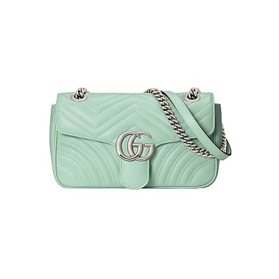 [퍼팩트버전]GUCCI-443497 3368 구찌 그린 GG 마몽 GG 멀티컬러 스몰 숄더백