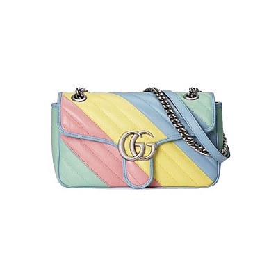 [퍼팩트버전]GUCCI-443497 3368 구찌 그린 GG 마몽 GG 멀티컬러 스몰 숄더백