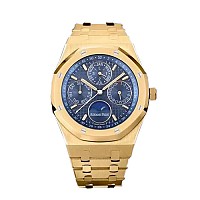 [스페셜오더]Audemars Piguet-오데마 피게 로얄 오크 퍼페츄얼 캘린더 핑크골드 블루다이얼시계41mm