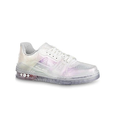 LOUIS VUITTON-1ACQ82 루이비통 그린 LV 트레이너 스니커즈 남성용