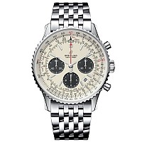 [스페셜오더]BREITLING-브라이틀링 내비타이머 01 크로노그래프 스틸 남성시계43mm