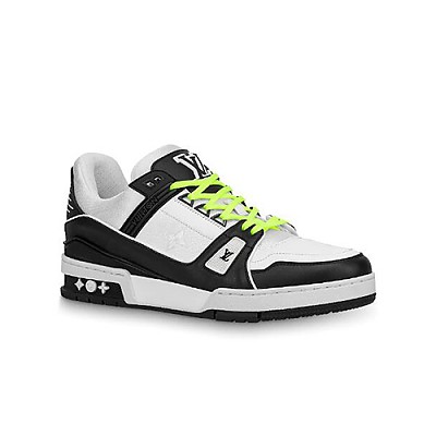 LOUIS VUITTON-1ACQ82 루이비통 그린 LV 트레이너 스니커즈 남성용