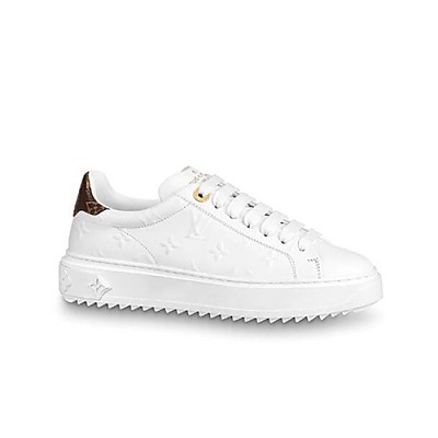 LOUIS VUITTON-1AHOOV 루이비통 화이트 타임 아웃 스니커즈 여성용