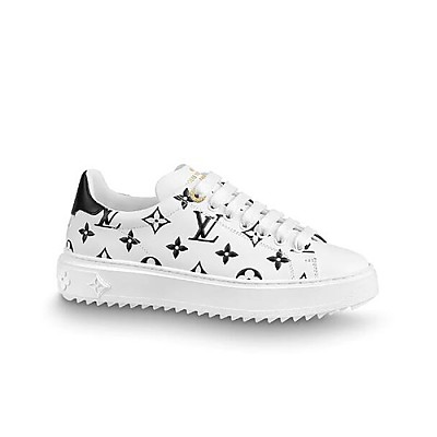 LOUIS VUITTON-1AHOOV 루이비통 화이트 타임 아웃 스니커즈 여성용