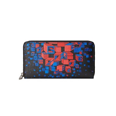 [스페셜오더]GUCCI-628467 1073 구찌 스퀘어 G 스페이스 프린트 지퍼 어라운드 지갑