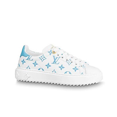 LOUIS VUITTON-1AHOOV 루이비통 화이트 타임 아웃 스니커즈 여성용