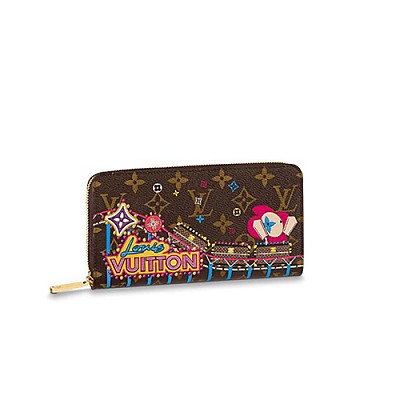 [스페셜오더]LOUIS VUITTON-N63503 루이비통 다미에 아주르 로즈발레린 지피 월릿