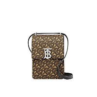 [스페셜오더]BURBERRY-80304271 버버리 모노그램 스트라이프 E-캔버스 로빈 백