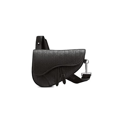 [스페셜오더]DIOR-1ADPO191 디올 베이지&블랙 Dior Oblique 미니 SADDLE 백