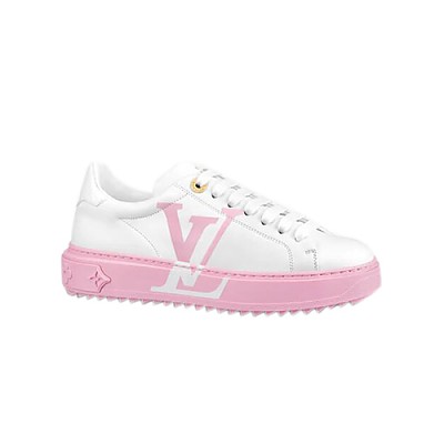 LOUIS VUITTON-1AHOOV 루이비통 화이트 타임 아웃 스니커즈 여성용