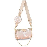 LOUIS VUITTON-M13994 루이비통 블루 모노그램 체리 데님 LV x TM 포쉐트 악세수아