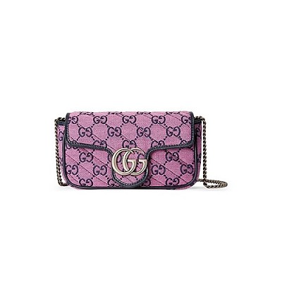 [스페셜오더]GUCCI-476433 9086 구찌 차이니스 발렌타이 데이 GG 마몽 GG 애플 프린트 슈퍼 미니 숄더백