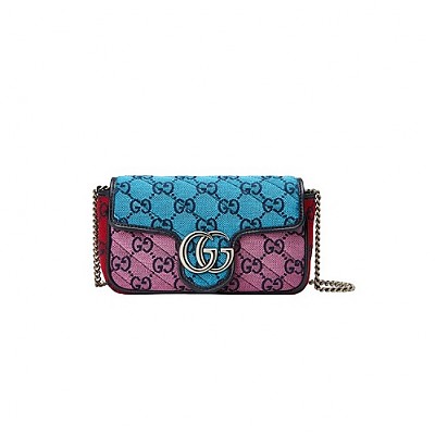 [스페셜오더]GUCCI-476433 9086 구찌 차이니스 발렌타이 데이 GG 마몽 GG 애플 프린트 슈퍼 미니 숄더백