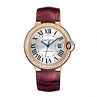 [스페셜오더]Cartier-까르띠에 발롱 블루 드 스틸 브레이슬릿 핑크다이얼 레이디스 워치33mm