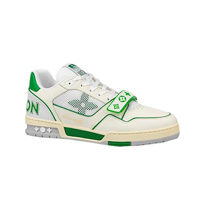 LOUIS VUITTON-1ACQ82 루이비통 그린 LV 트레이너 스니커즈 남성용