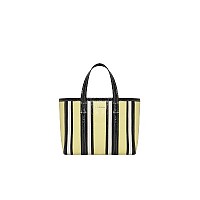 [스페셜오더]BALENCIAGA-6714091 발렌시아가 블랙&화이트 바베스 이스트-웨스트 미디엄 쇼퍼 백