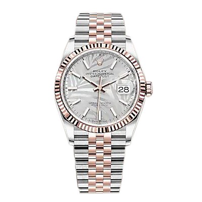 [스페셜오더]ROLEX-롤렉스 데이트저스트 데이트 옐로우 골드 스틸 실버다이얼 콤비시계41mm