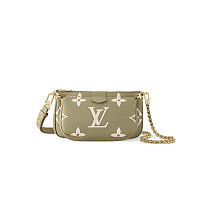 LOUIS VUITTON-M13994 루이비통 블루 모노그램 체리 데님 LV x TM 포쉐트 악세수아
