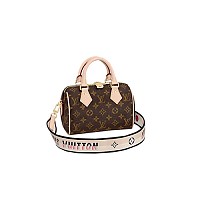 LOUIS VUITTON-M12013 루이비통 건 메탈 모노그램 앙프렝뜨 스피디 반둘리에 20