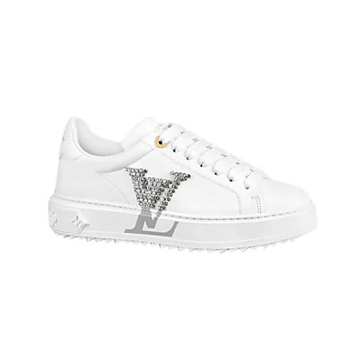 LOUIS VUITTON-1AHOOV 루이비통 화이트 타임 아웃 스니커즈 여성용