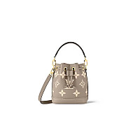LOUIS VUITTON-M83043 루이비통 블루 모노그램 데님 나노 노에