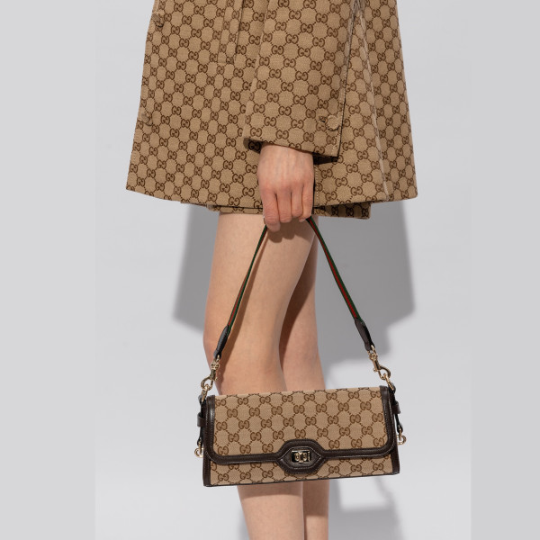 [스페셜오더]Gucci-‎786027 구찌 베이지/에보니 GG 루체 스몰 숄더백