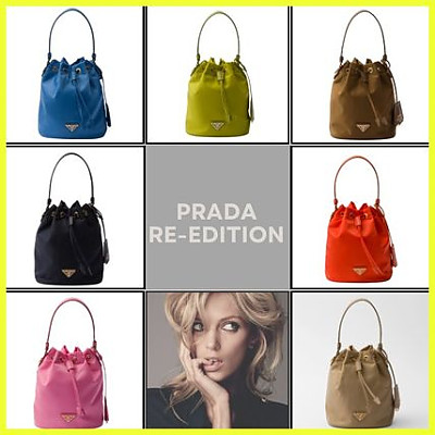 PRADA-1BE067 프라다 라이트 블루 송아지 가죽 미니백