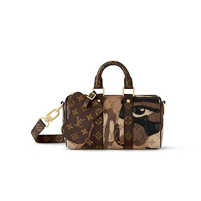 LOUIS VUITTON-M25885 루이비통 그린 모노그램 이클립스 키폴 반둘리에 25