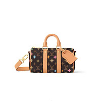 LOUIS VUITTON-M11996 루이비통 터콰이즈 모노그램 토뤼옹 키폴 반둘리에 25