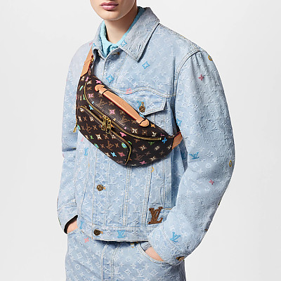LOUIS VUITTON-M14784 루이비통 네이비 모노그램 섀도우 러시 범백