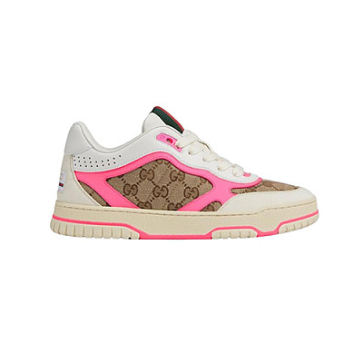 GUCCI-838831 4645 구찌 블루 데님 구찌 리웹 스니커즈 여성용