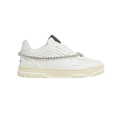 GUCCI-838831 4645 구찌 블루 데님 구찌 리웹 스니커즈 여성용