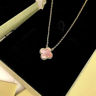 [스페셜오더]VAN CLEEF ARPELS-6120 반클리프 골드 올큐빅 알함브라 펜던트