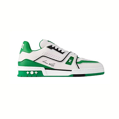 LOUIS VUITTON-1ACQ82 루이비통 그린 LV 트레이너 스니커즈 남성용