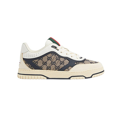 GUCCI-838831 4645 구찌 블루 데님 구찌 리웹 스니커즈 여성용