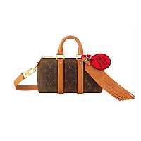 LOUIS VUITTON-M11996 루이비통 터콰이즈 모노그램 토뤼옹 키폴 반둘리에 25