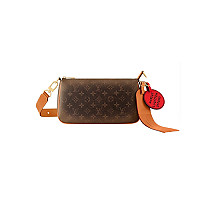 LOUIS VUITTON-M13994 루이비통 블루 모노그램 체리 데님 LV x TM 포쉐트 악세수아