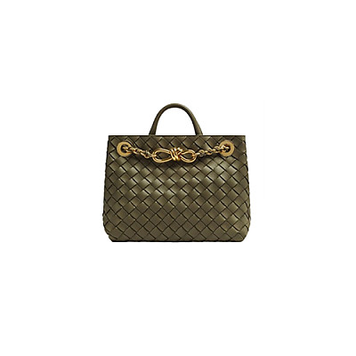 BOTTEGA VENETA-786008 보테가 베네타 브라운 스몰 체인 안디아모