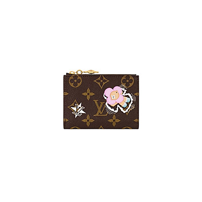LOUIS VUITTON-M14089 루이비통 카비라 블루 모노그램 앙프렝뜨 LV x TM 리사 월릿
