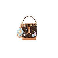 LOUIS VUITTON-M83043 루이비통 블루 모노그램 데님 나노 노에