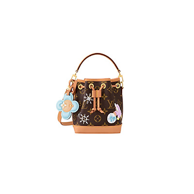 LOUIS VUITTON-M83043 루이비통 블루 모노그램 데님 나노 노에