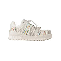 [스페셜오더]LOUIS VUITTON-1A8WG1 루이비통 그린/오렌지 모노그램 LV 트레이너 스니커즈