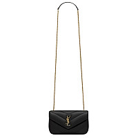 SAINT LAURENT-821749 생 로랑 핑크 램스킨 loulou 토이